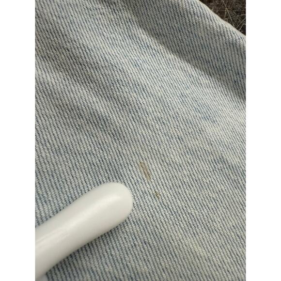 "AMERICAN EAGLE" Strigid High Rise Baggy Straight Light SZ 2 LONG SMALL SPOT - Picture 12 of 12